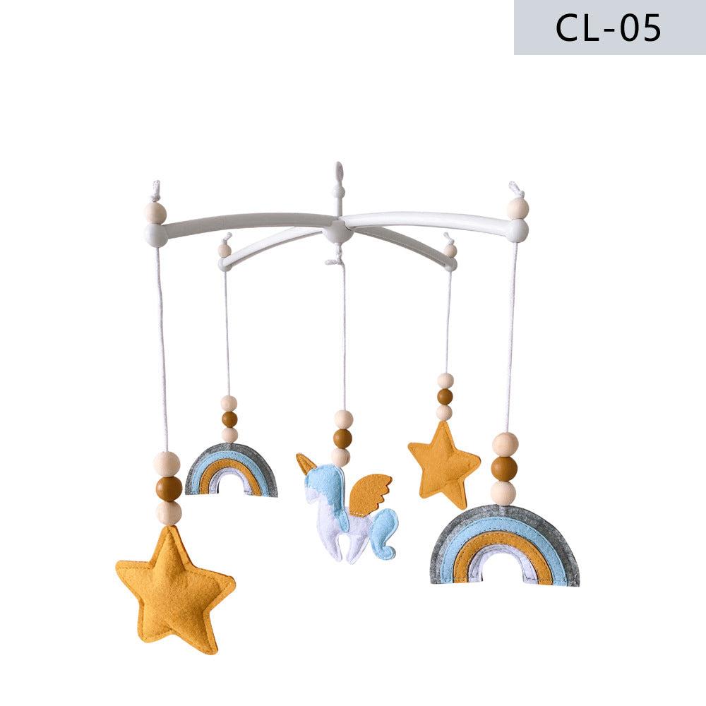 Durable felt crib mobile for infants image 6