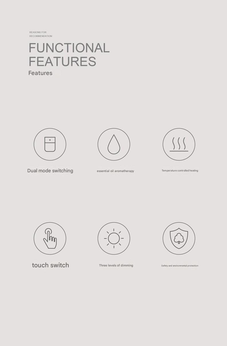 aroma diffuser night lamp image 4