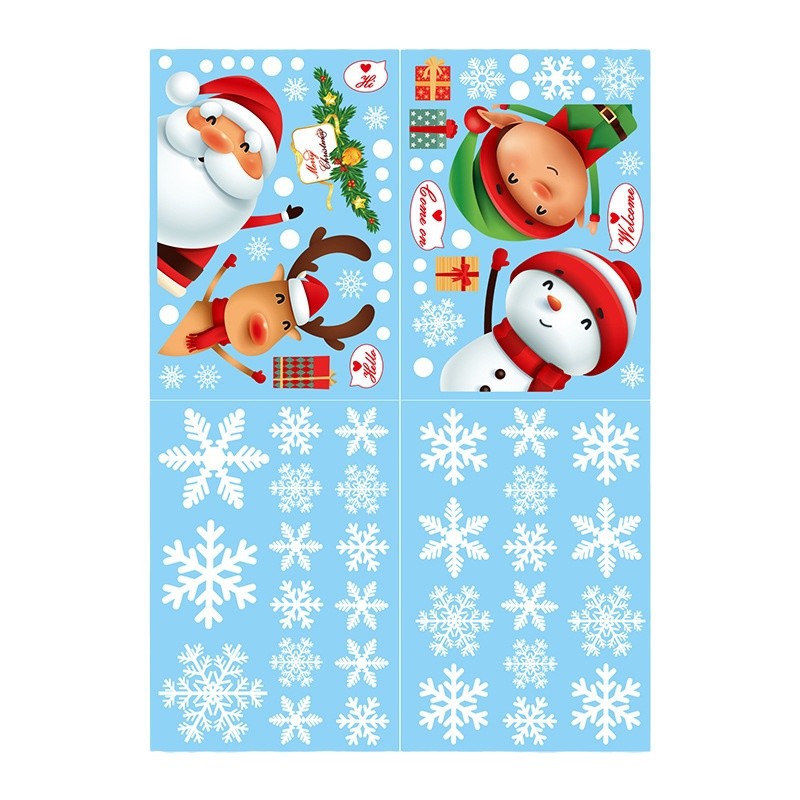 Snowflake holiday window decoration image 2