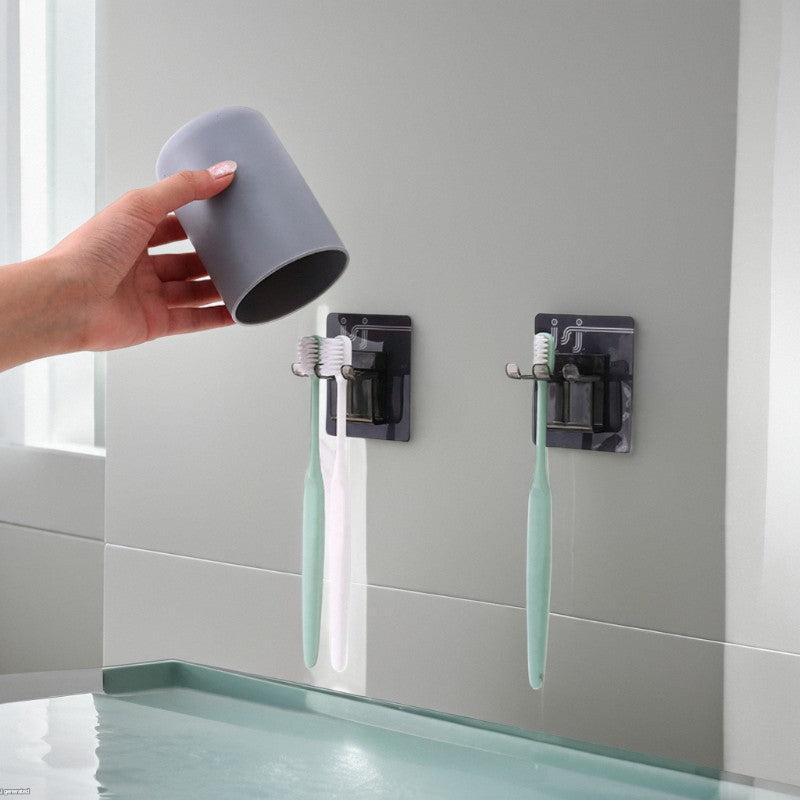 Space-saving cup organizer gray