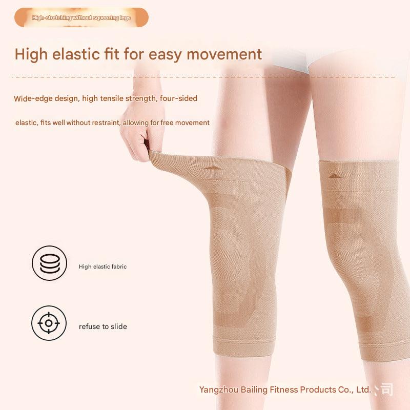 Breathable knee sleeve for outdoor activities
