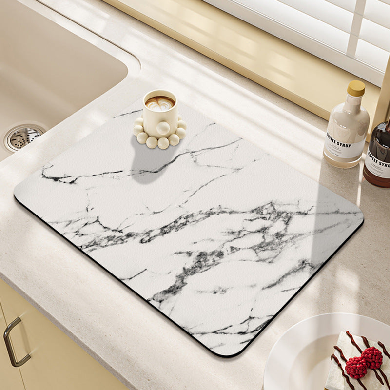 water absorbent mat for kitchen sink image 1