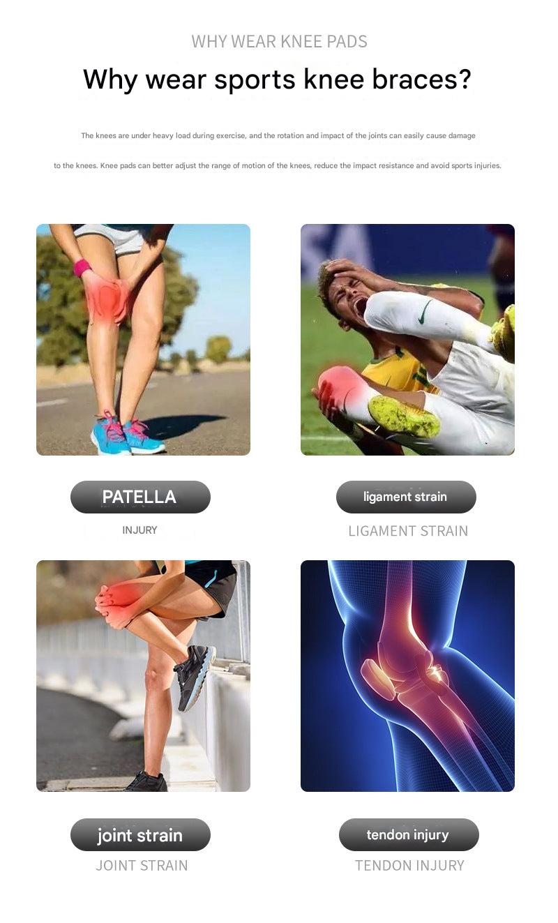 Knee support wrap for sports