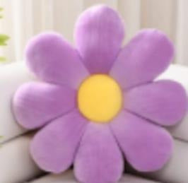 daisy plush pillow