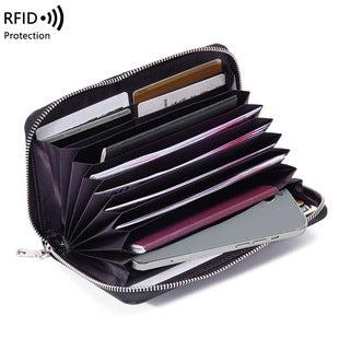 Fashionable women's wallet in wine red