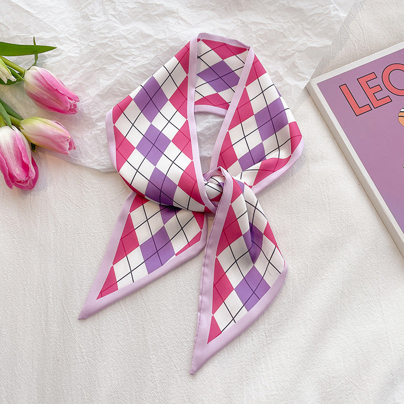 colorful women's scarf headband image 4