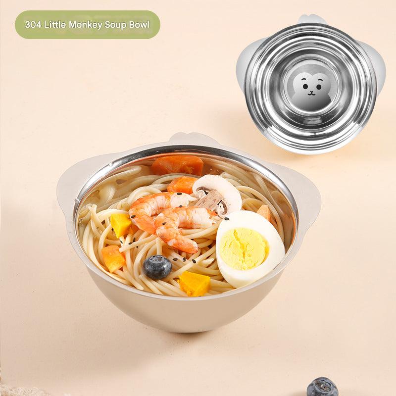 Cartoon animal dinnerware for kids image 3