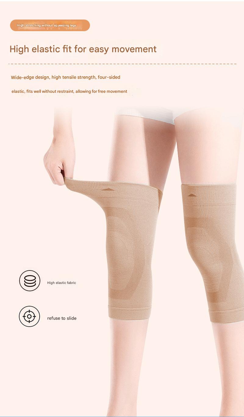 Nylon knee sleeve close-up