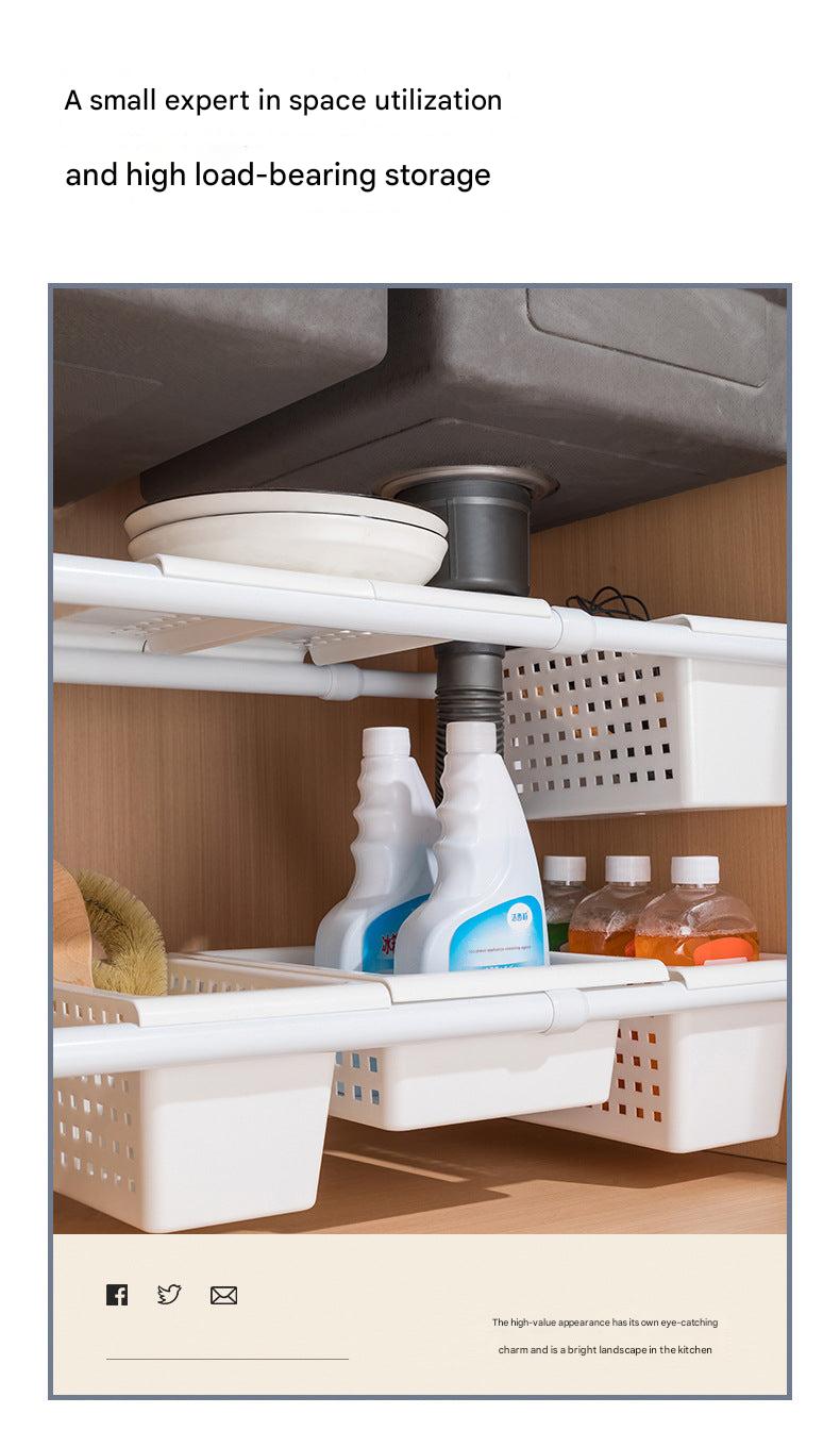 Expandable storage for versatile home use