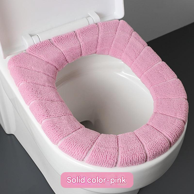 Waterproof toilet seat cover in gray color