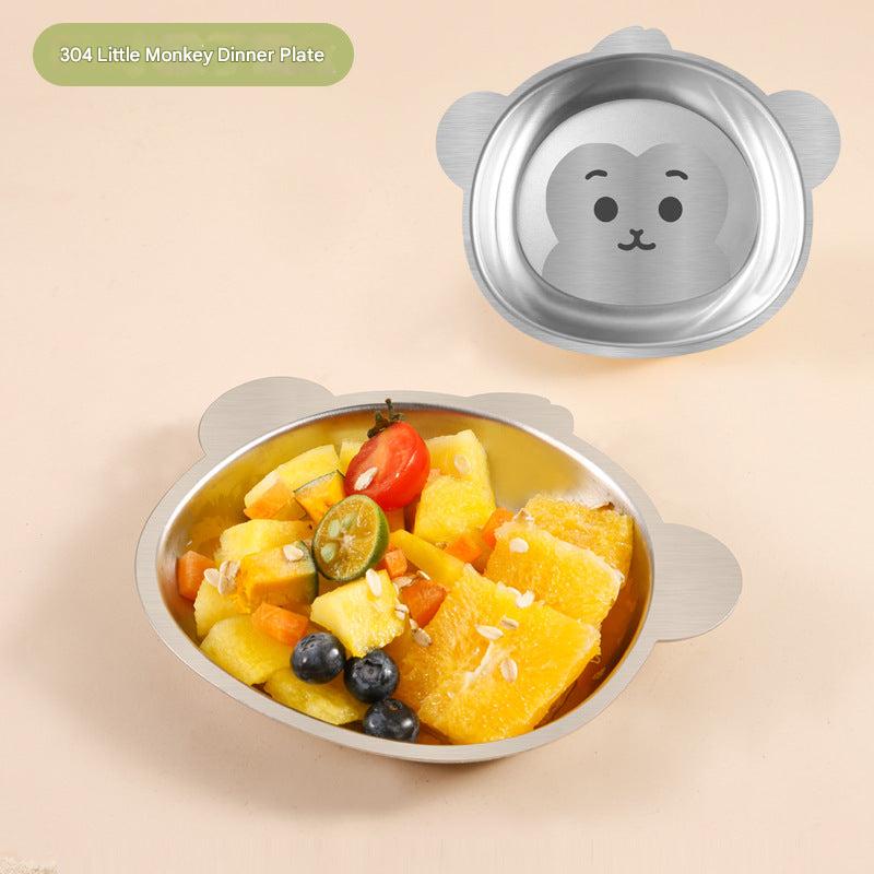 Fun animal-themed kids plate image 6
