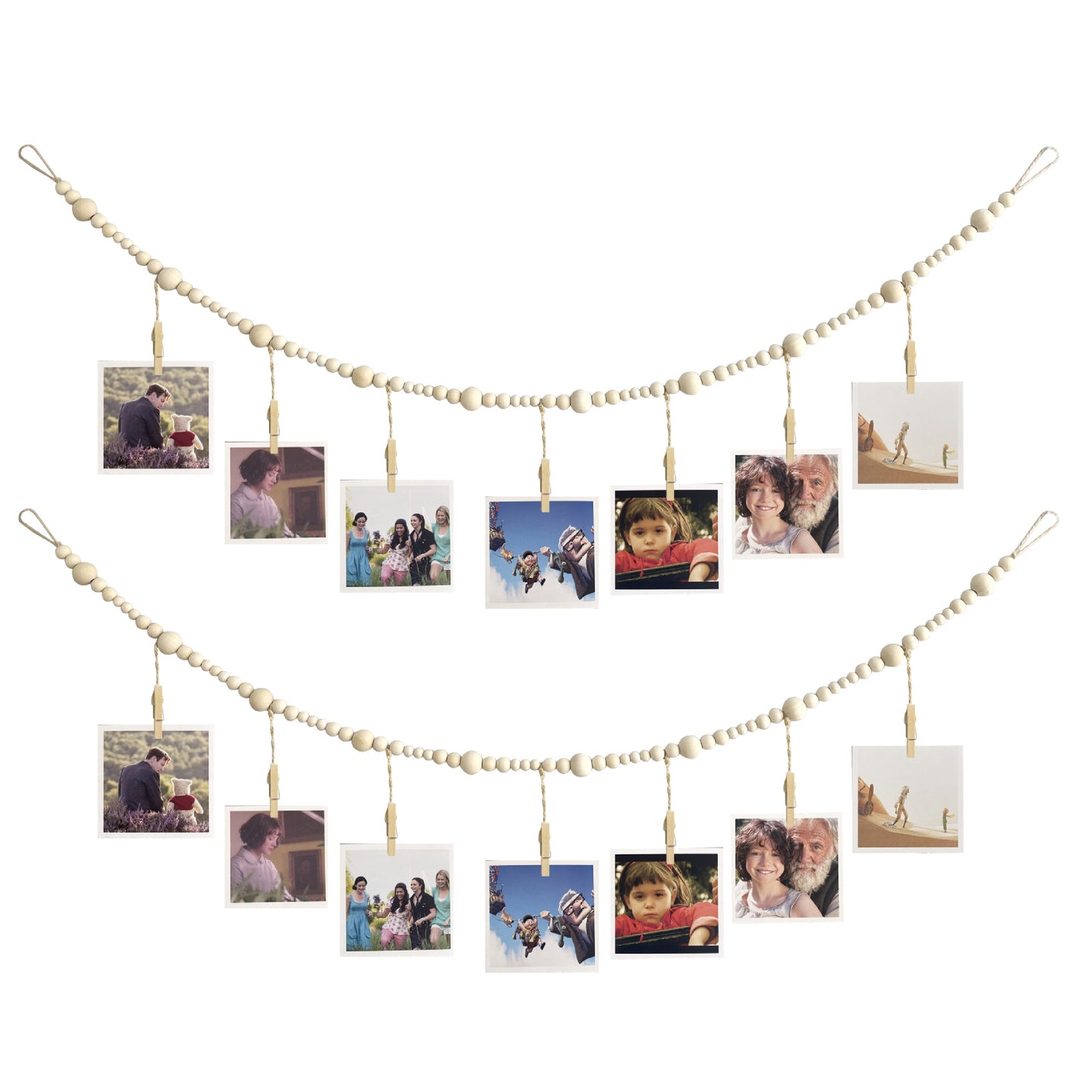 Stylish hanging frame with clips image 5