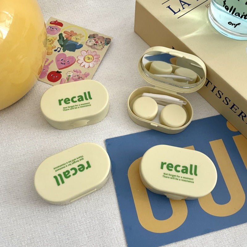 Compact lens storage solution for travel