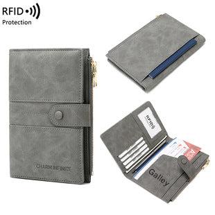 Trendy women's wallet in black