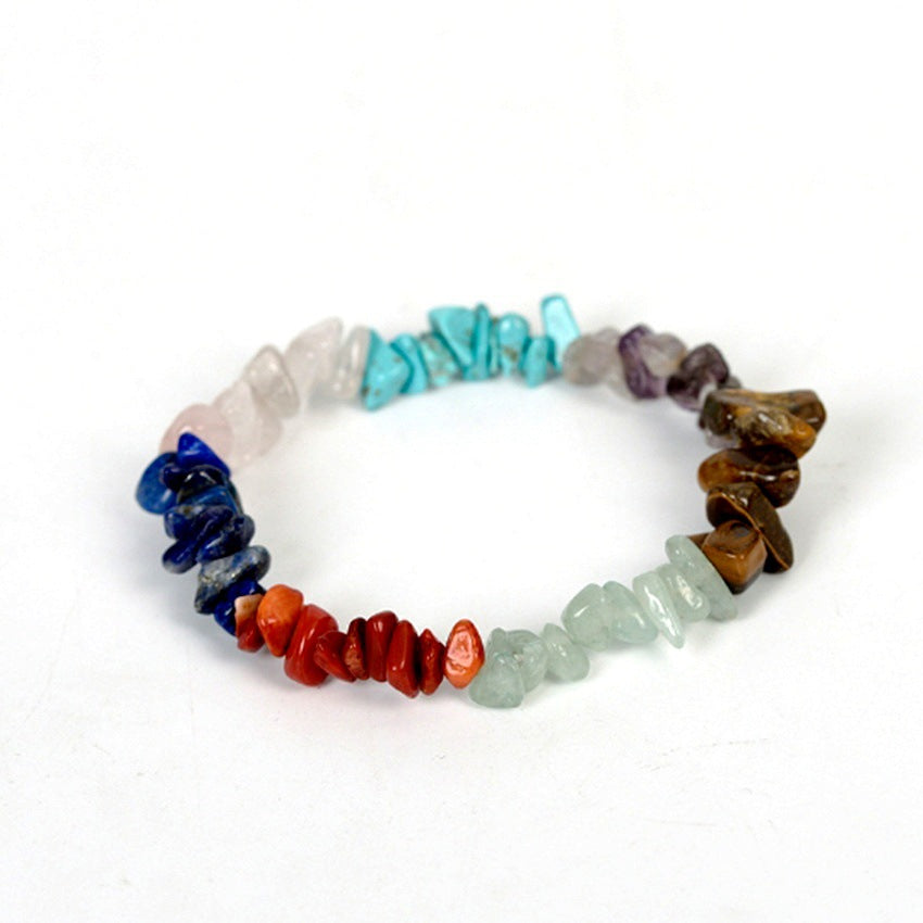 Stylish beaded bracelet on wrist image 8