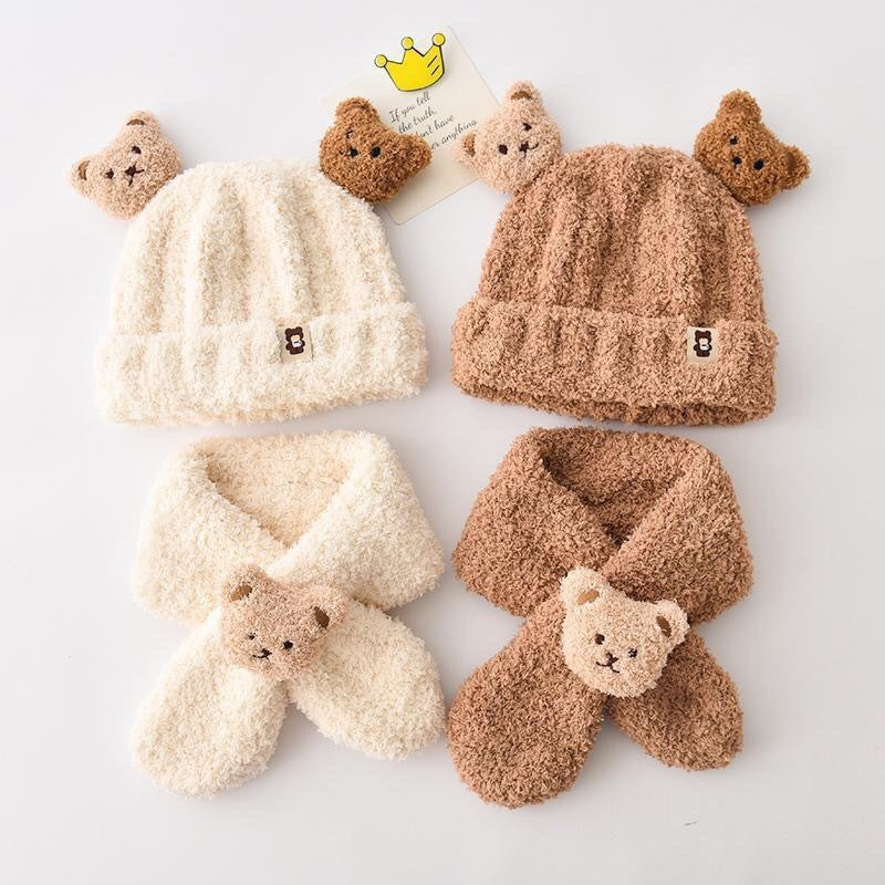 Cozy bear hat for toddlers image 3