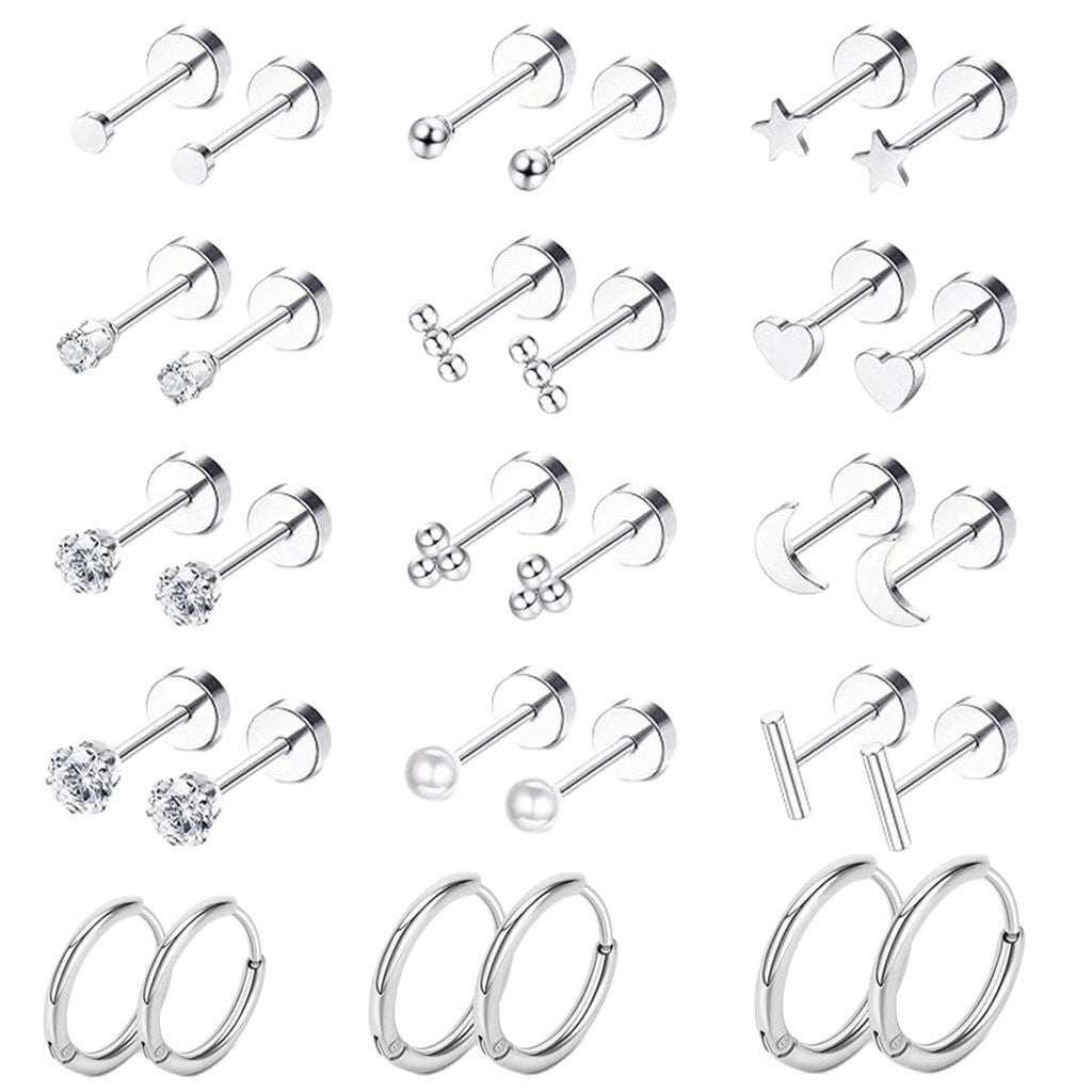 Different color options for earrings set image 7