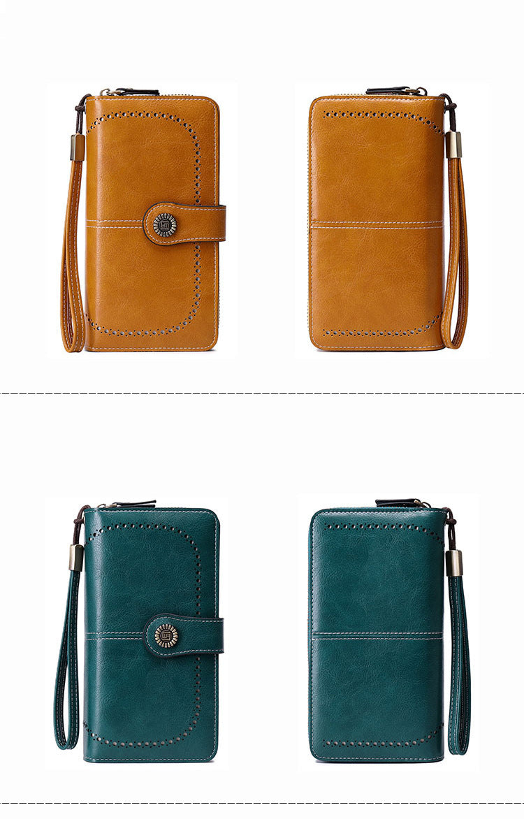 RFID blocking wallet organization demonstration