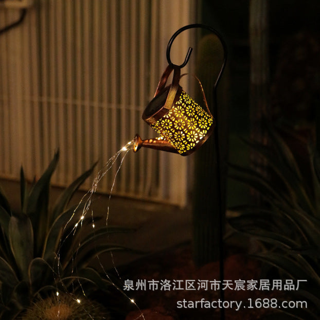 Decorative outdoor lantern for landscape lighting