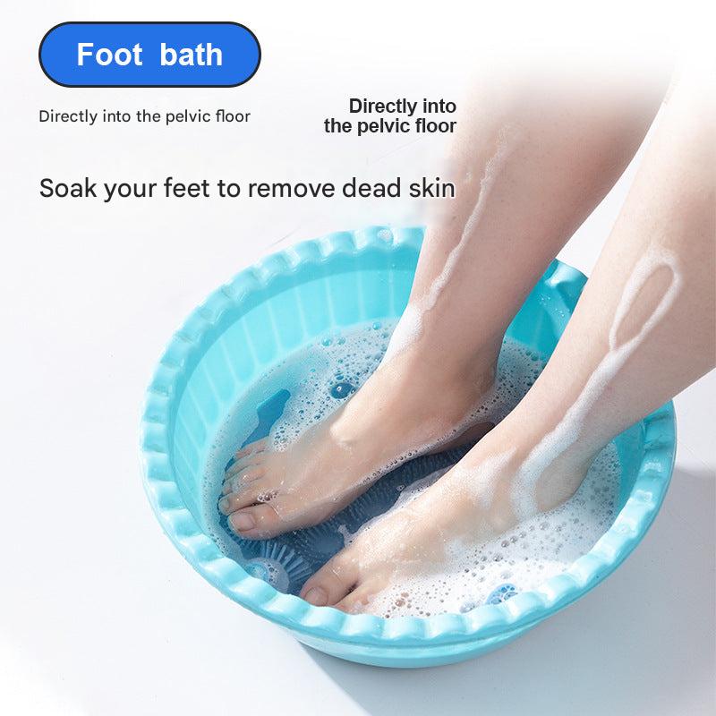 Back scrubber for easy bathing