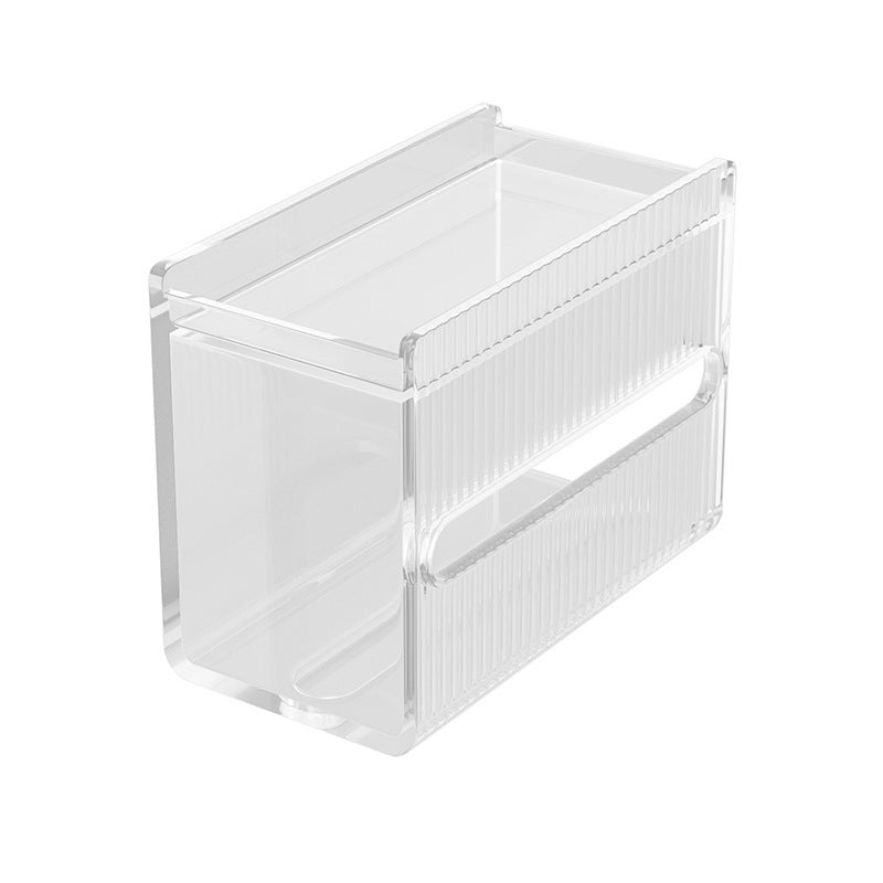 Modern acrylic tissue box design