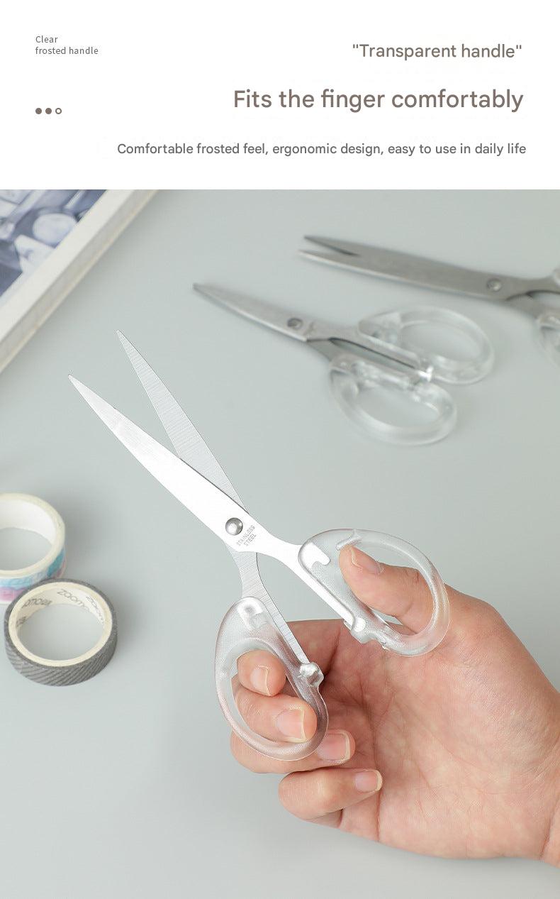 Scissors with a focus on ergonomic handle design