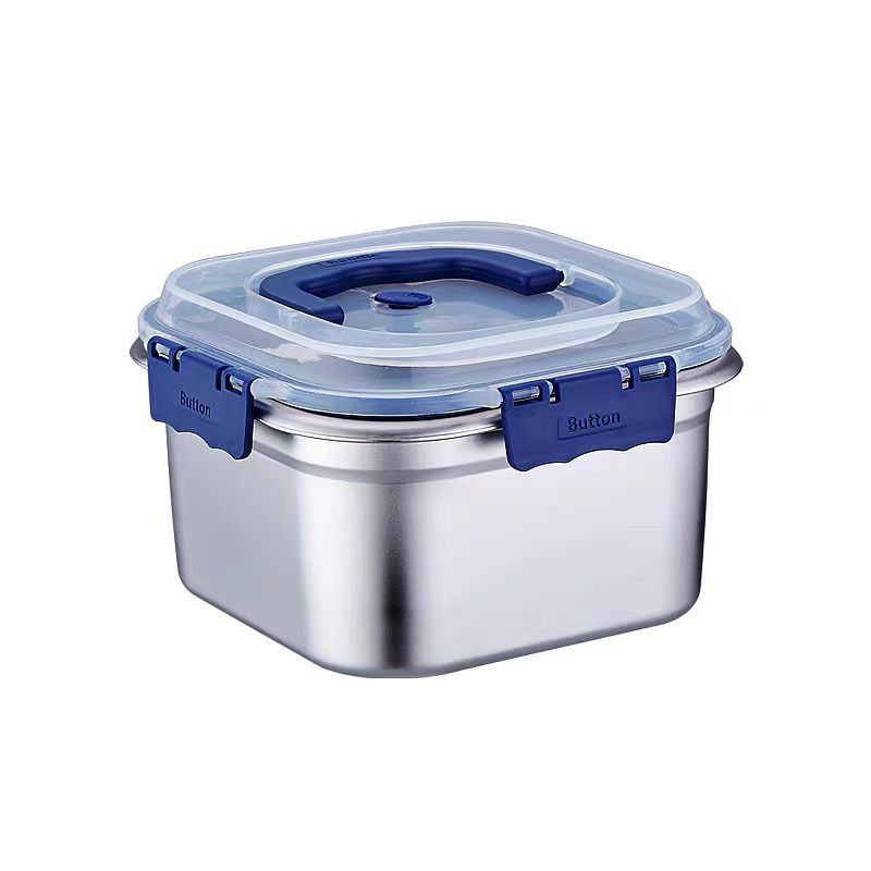 Airtight food storage container for meals