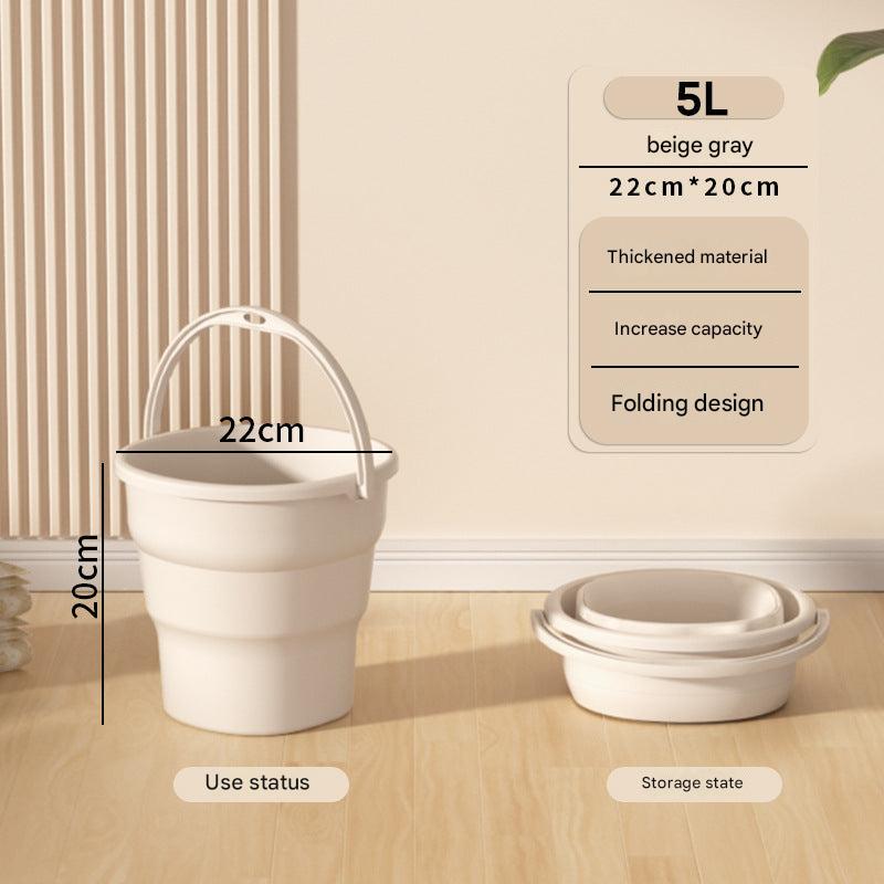 Foldable outdoor water bucket image 1