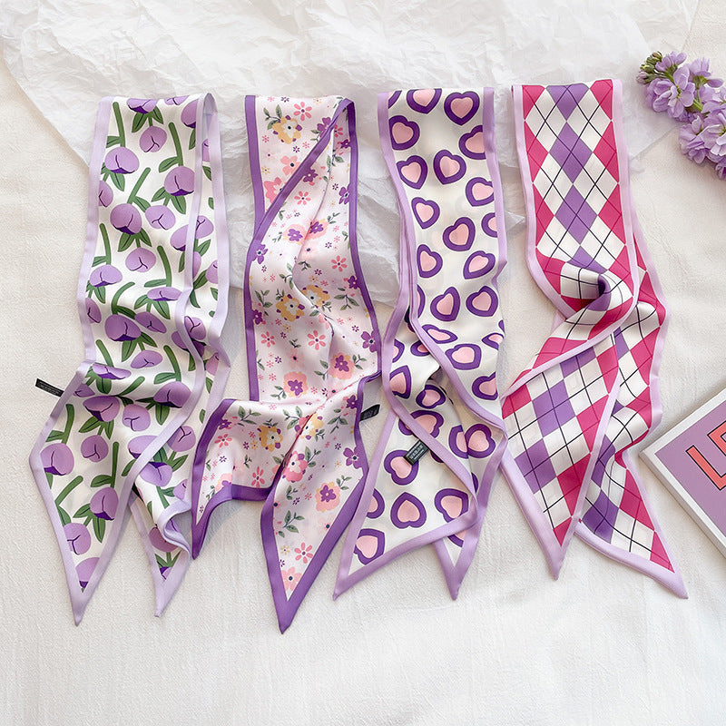 colorful women's scarf headband image 5