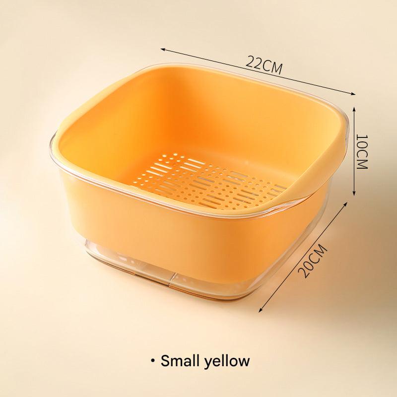 Double Layer Vegetable Washing Basket Image 9