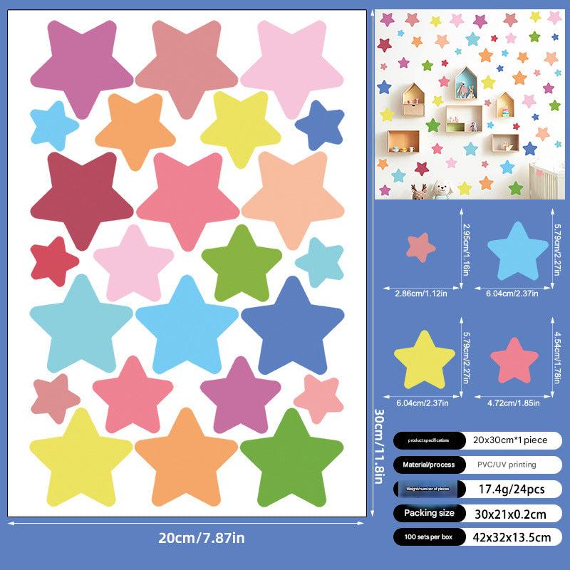 Innovative peel-and-stick wall art for kids