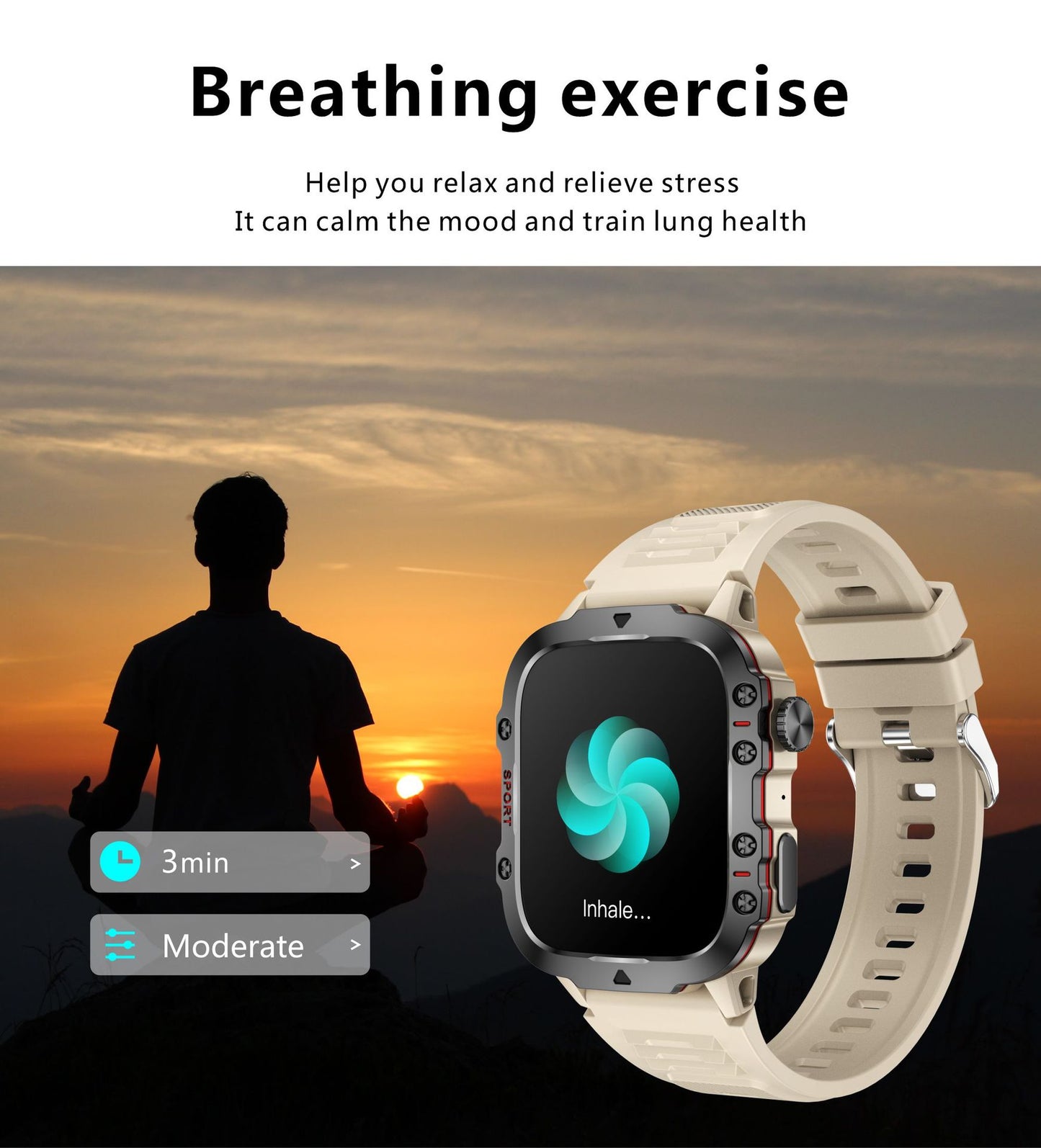 Advanced health tracking smartwatch
