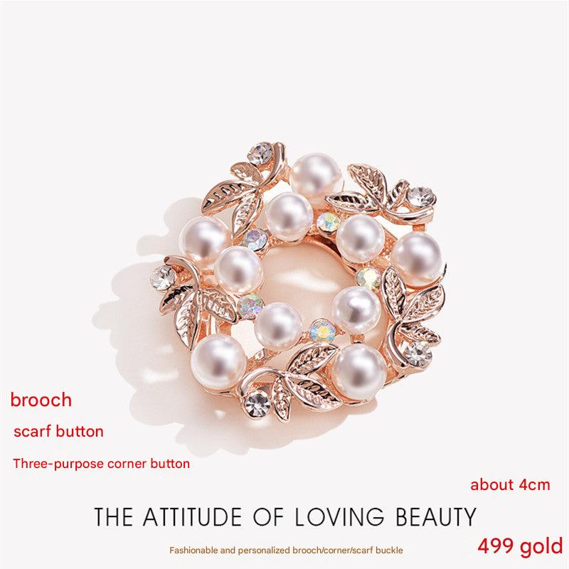 Stylish Floral Pin for Clothing Image 6