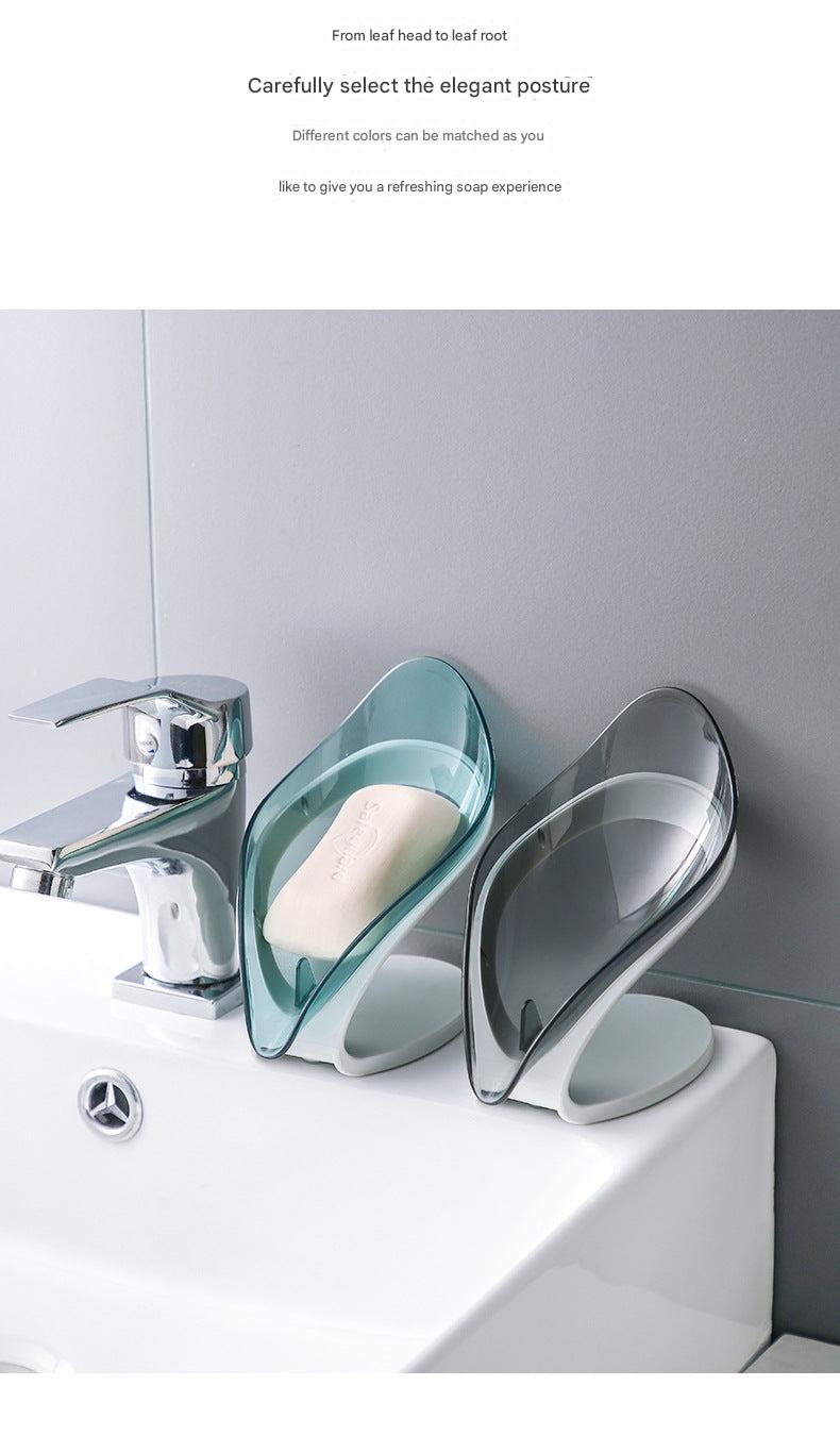 Water-Saving Leaf Soap Holder Image 4
