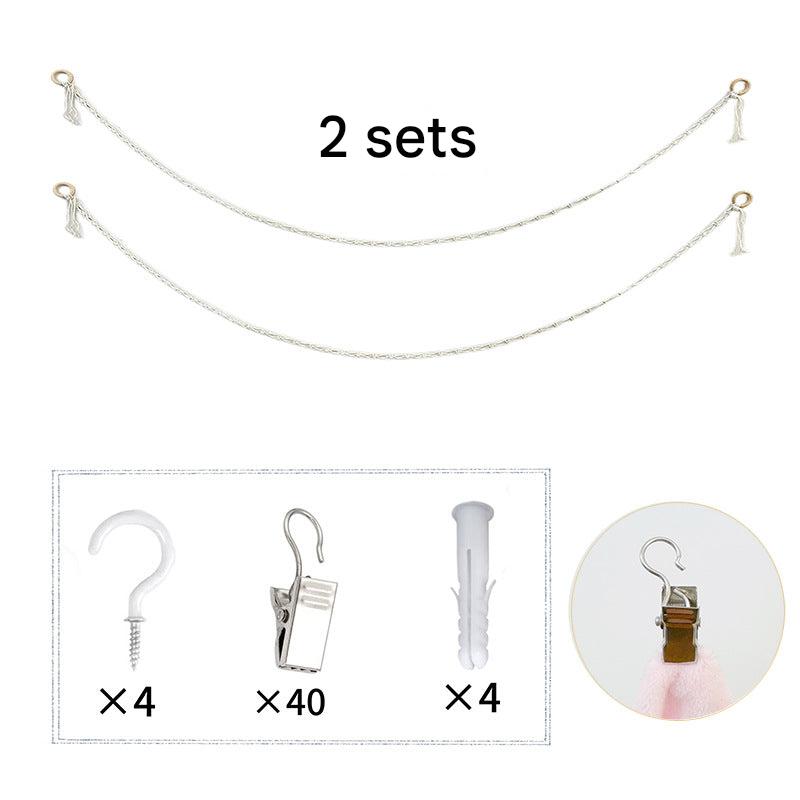 Handcrafted cotton rope toy organizer image 1