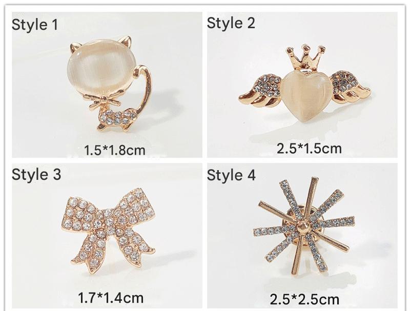 Durable brooch for everyday fashion accessories