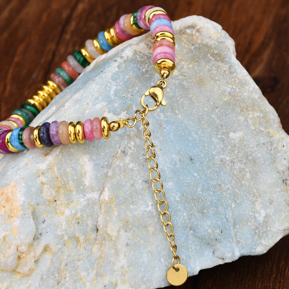 Close-up of handmade women's bracelet image 2