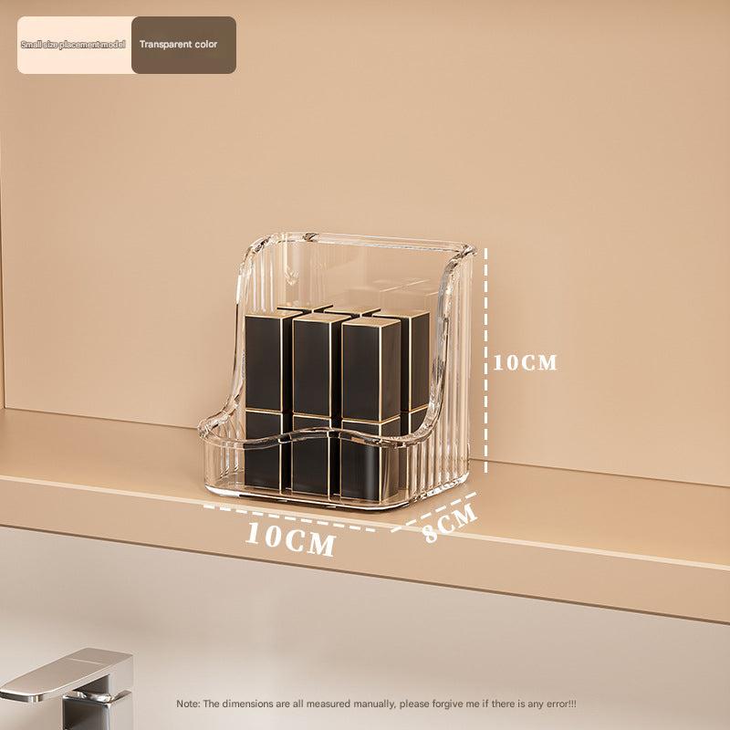 Cosmetic storage solution in a bathroom