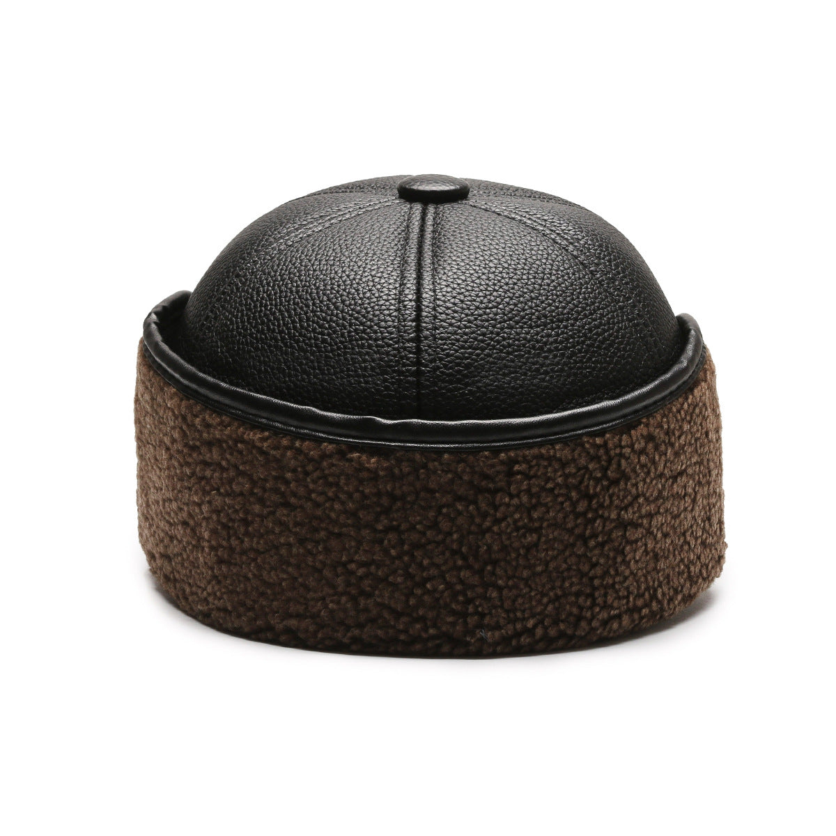 Stylish winter hat in black