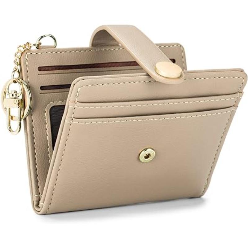 women's short wallet black color