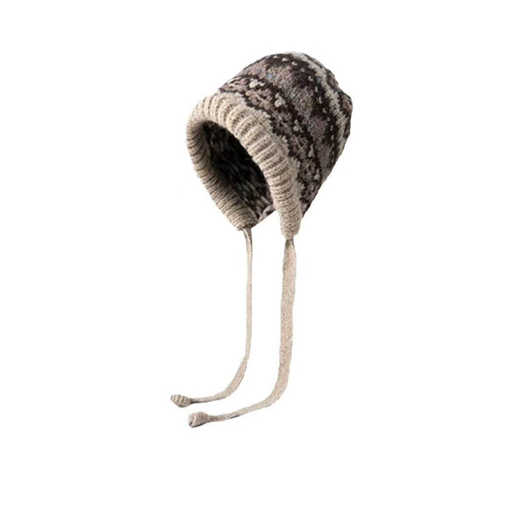Geometric Pattern Beanie Image 3