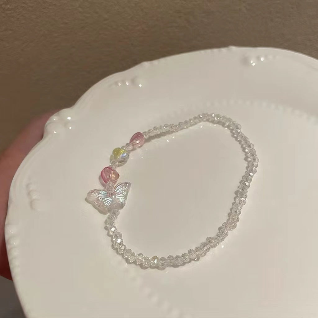 Colorful Acrylic Butterfly Bracelet - Image 1