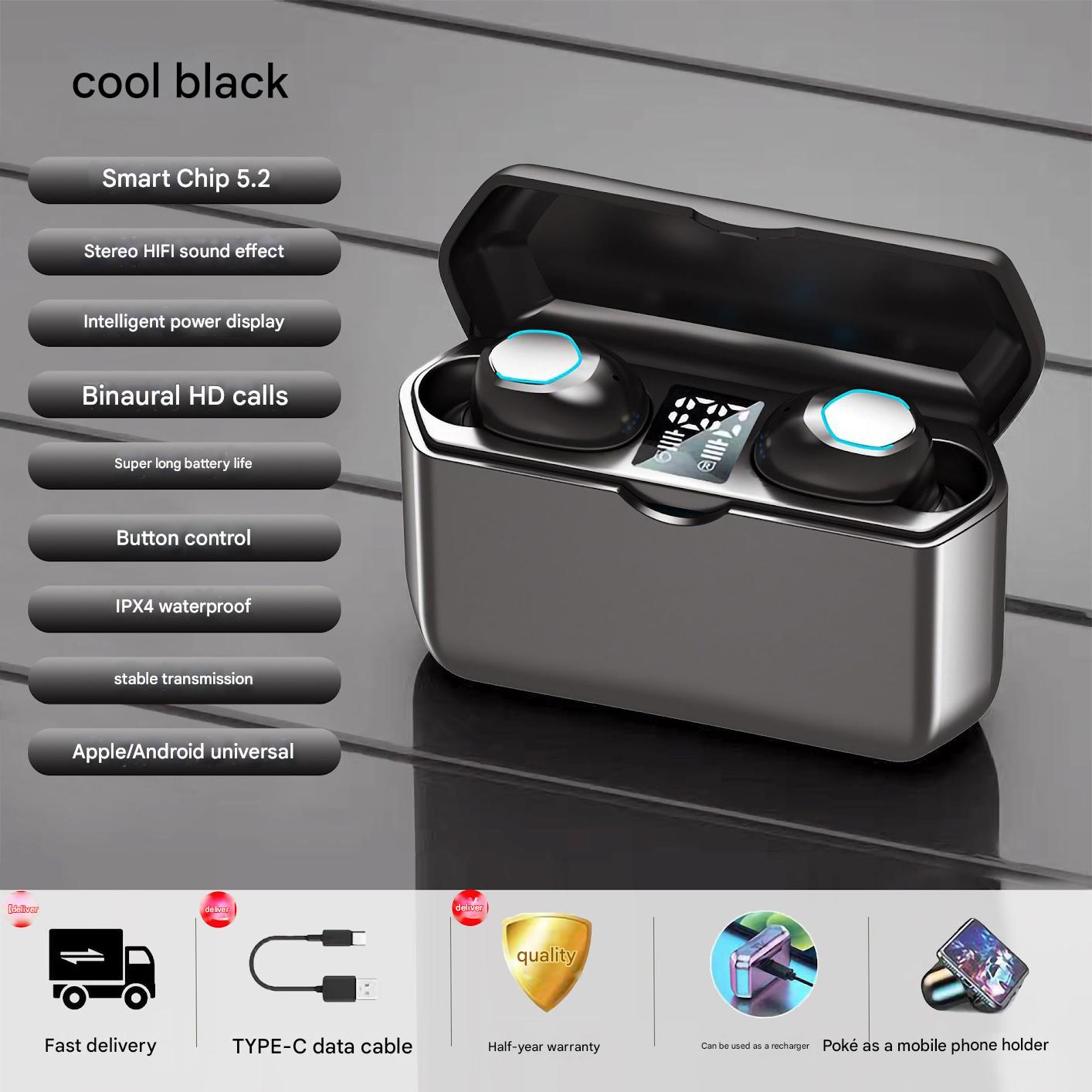 M22 wireless bluetooth earbuds image 1