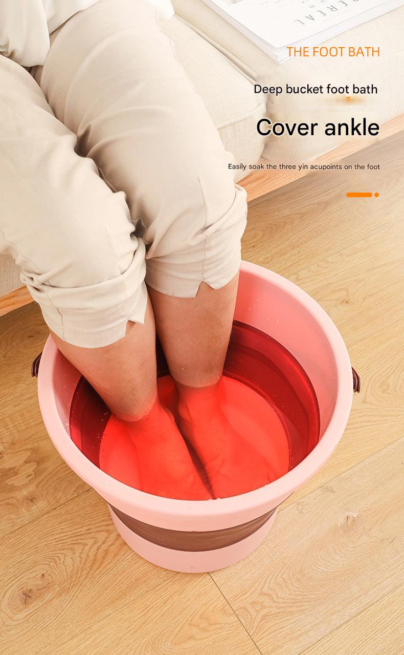 Foldable Fishing Bucket Blue