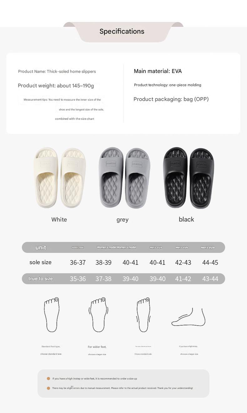 gray house slippers