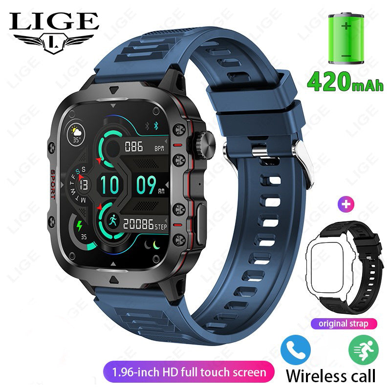Men's smartwatch with health monitoring