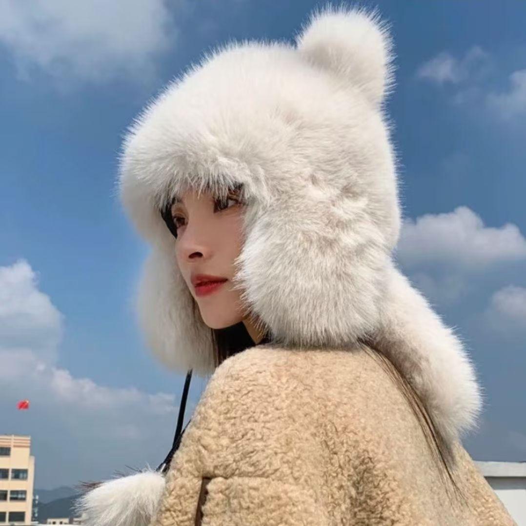 Thickened warm winter hat image 2