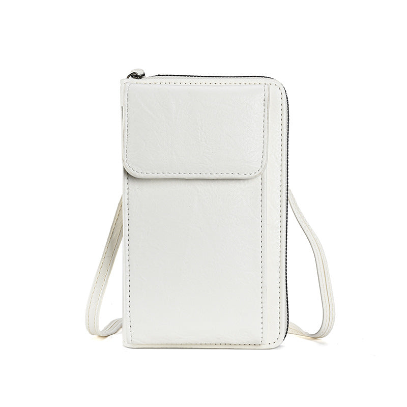 Women's crossbody wallet yellow
