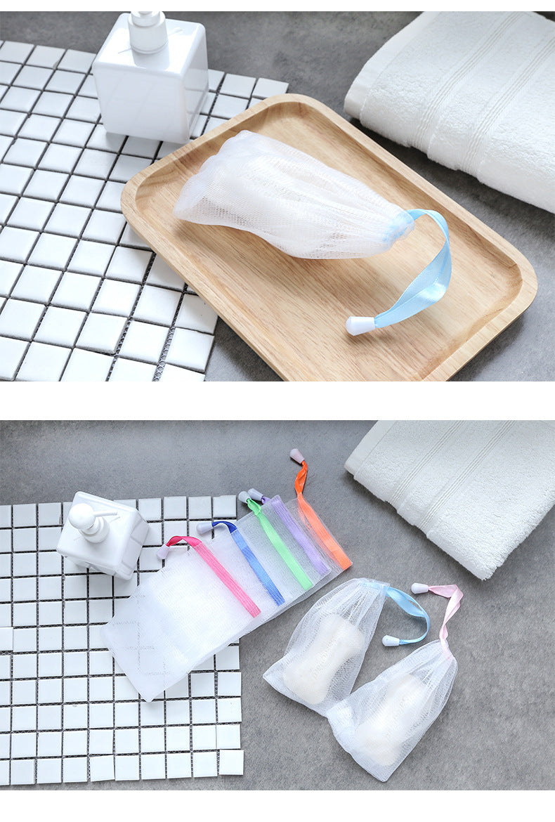 Eco-Friendly Foaming Soap Mesh Bag Image 1
