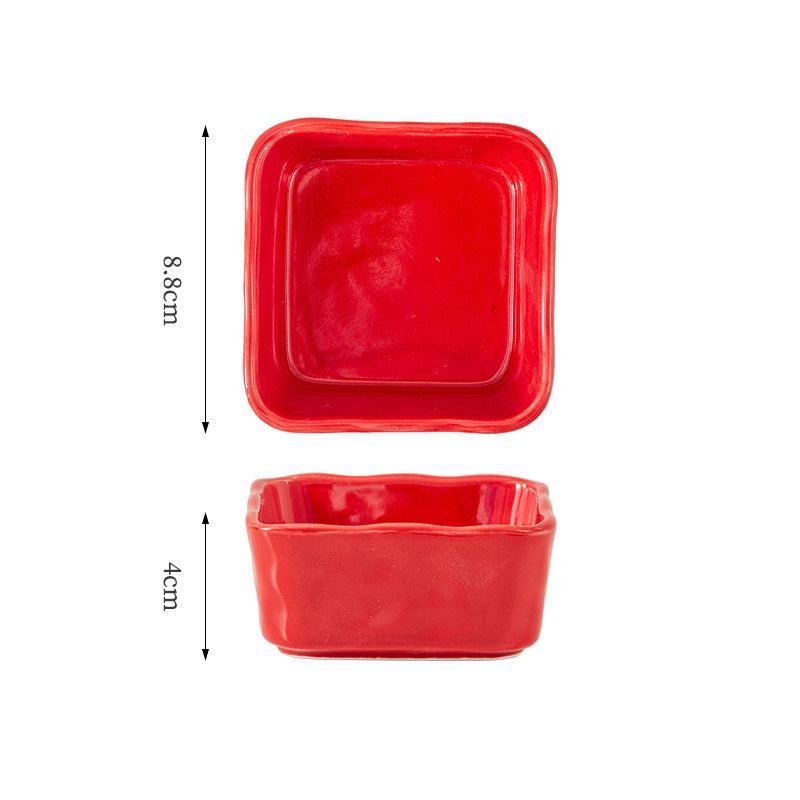 Stylish snack plate for home decor